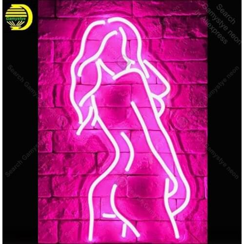 Neon lamp for girl Neon Sign neon bulb Sign Glass Tube Hotel neon lights Recreation pink Beer Iconic Sign Advertise personalized