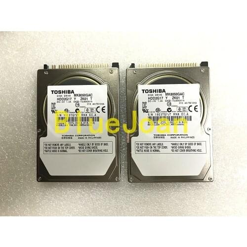 Original Disk drive MK8050GAC MK8050GACE ZK01 DC+5V 1.3A 80GB For BMWW CIC RADIO Car HDD navigation systems