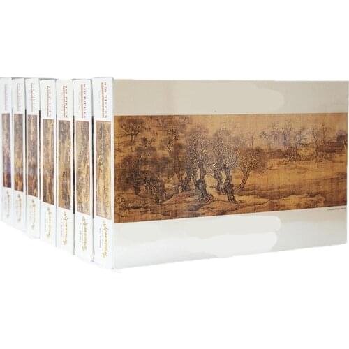 950 pieces of Dragon Palace panorama Zhang Xuan Qingming River base map puzzle decompression adult gift puzzle total 7 sets