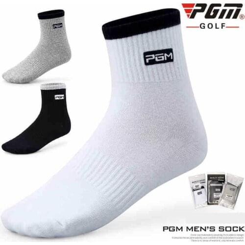 PGM Golf Socks Mens Socks Cotton Sports Socks all seasons can wear High Elastic Breathable Sweat Absorption Sock For Male