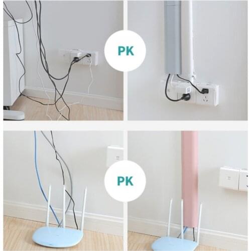 30cm Self-adhesive Raceway wall Cord Duct Cover cable duct Ties Fixer Fastener Holder for cable organizer Storage clip