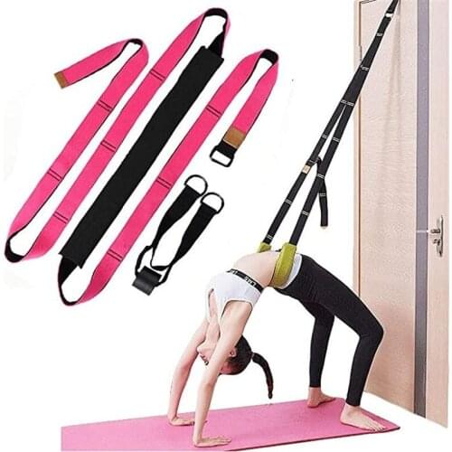 Back Bend Assist Trainer Door Flexibility Stretching Strap Home Equipment for Ballet Dance Gymnastics Stretch Belt Sport