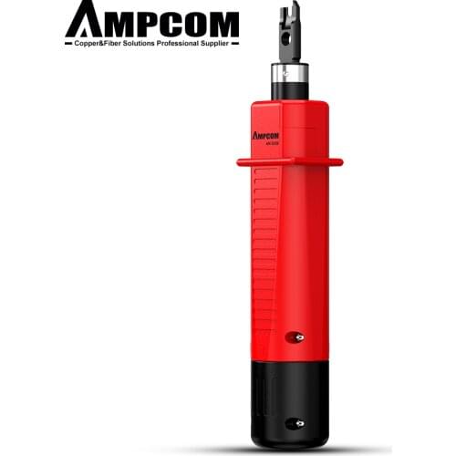 Punch Down Tool, AMPCOM 110 Type Network Cable Tool with Two Blades Telephone Impact Terminal Insertion Tools