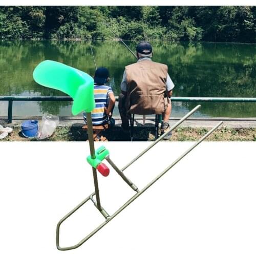 Mini Versatile Fishing Stent Holding Folding Pole Bracket Tool Easily Install Fishing Rod Bracket Simple for Fixing