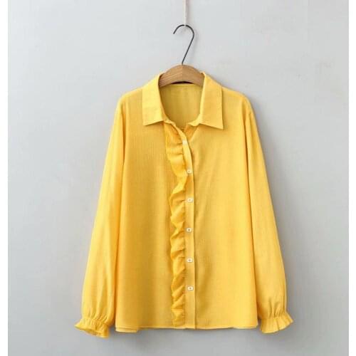 Xinhongli Women's Ruffle Shirts