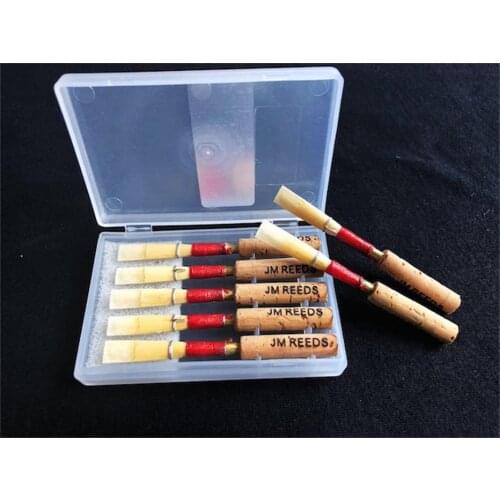 Reed Expression 5 Pcs Quality German Oboe Reed Medium Soft, Medium, Medium Hard