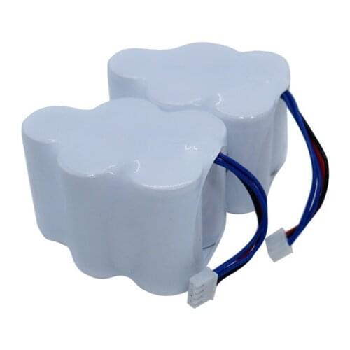 2pcs 6V 4500mAh NI-MH Rechargeable Robotic Vaccum Cleaner Battery for Ecovacs Deebot Deepoo D62 D63 D65 D66 D68 D77 D79