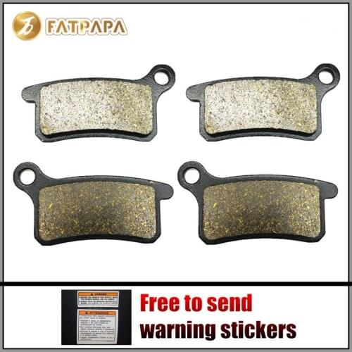 Motorcycle Accessories Sintered Disc Brake Pads Set Fit For KTM 85 SX SX85 2003 2004 2005 2006 2007 2008 2009 2010