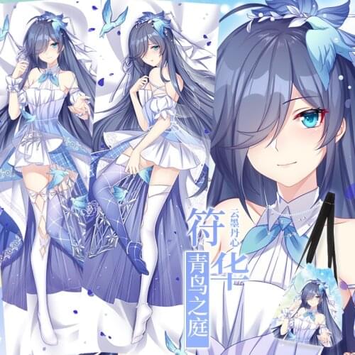 Anime Game Honkai Impact 3 Fu Hua Sexy Dakimakura Hugging Body Pillow Case Otaku Throw Pillow Cushion Pillow Cover Xmas Gifts