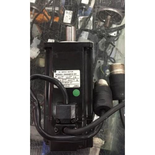 USED 100% TESTED ORIGINAL AC SERVO MOTOR SGMAH-04AAA61D-OY *100% REAL STOCK,Please contact us for real photo