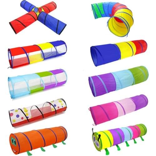 Kids Toys Crawling Tunnel Portable Children Outdoor Indoor Toy Tube Baby Play Crawling Games Boys Girls Best Birthday Gift