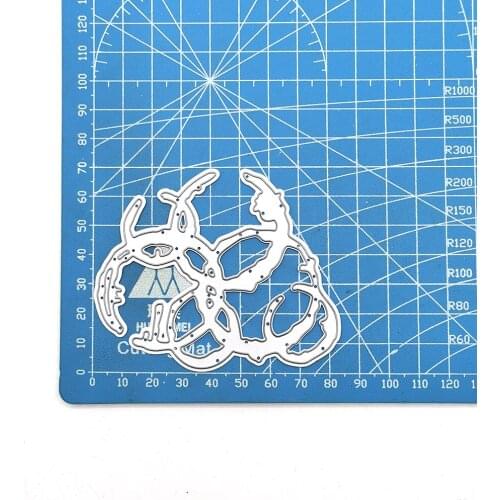 Julyarts Irregular Figure Scrapbook Album Metal Dies DIY Craft Mold for Card Making DIY Scrapbooking Cardstock Die Cut Stencils