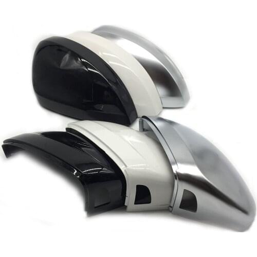 For MQB For Tiguan MK2 Mirror Cover Rear view Side Mirror Cap Housing Support Lane Change Side Assist Blind Spot assist