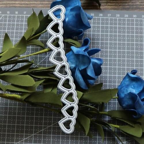 Metal Cutting Dies Cut Die Mold Irregular Heart Frame Scrapbook Paper Craft Knife Mould Blade Punch Stencils