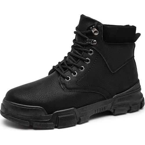 Men Desert Tactical Military Boots Mens Working Safty Shoes Army Combat Boots Militares Tacticos Zapatos Men Shoes Boots