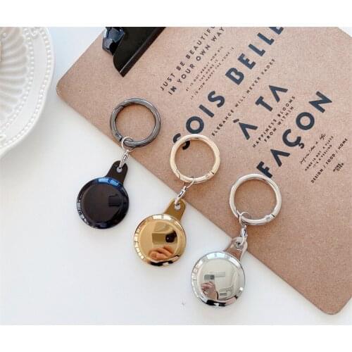 Soft cover for apple airtags keychain silicone shield tracking anti-scratch accessories protect case for apple airtag case