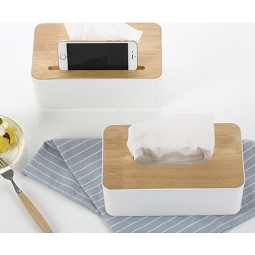 Table Napkins Holder Tissue Boxes Toilet Desktop Paper Holder for Home Office Kitchen Decoration Storage Tissue Case