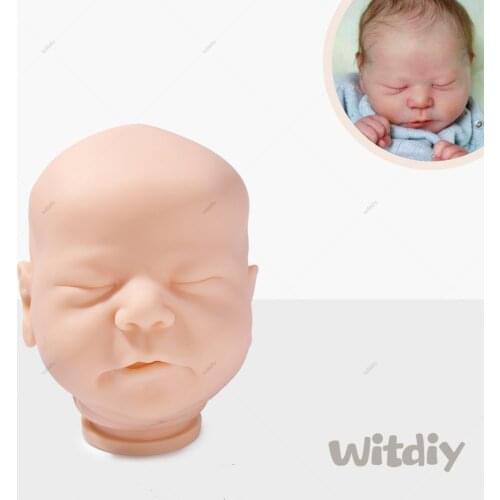 Witdiy Chase 50CM Reborn baby doll kit Unpainted reborn kit lifelike kit Reborn doll kit blank parts