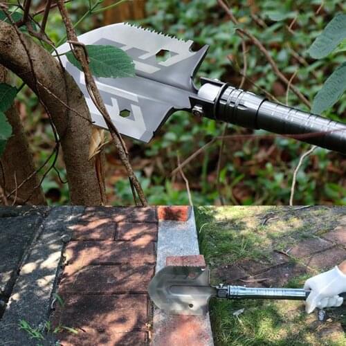 Folding Shovel Survival Multitool Entrenching Tool Collapsible Spade Trenching