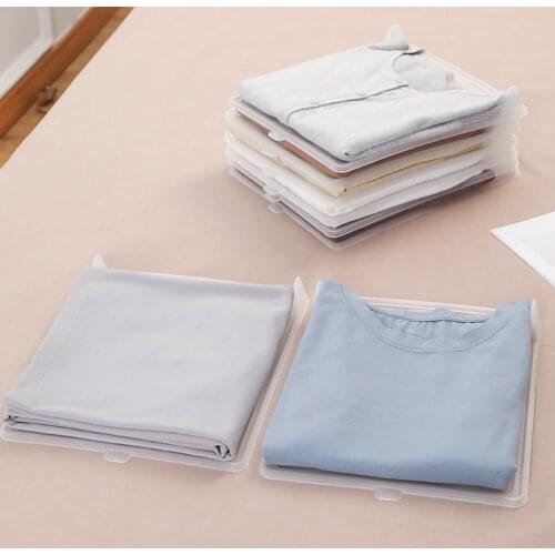 System Shirt Folder Travel Closet Drawer Stack Household Closet Organizer Fast Clothes Fold Board Clothing Organization
