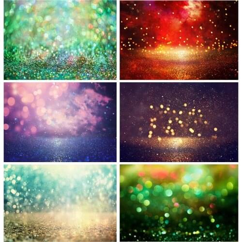 Vinyl Custom Photography Backdrops Prop Glitter Facula Light Spot Theme Photography Background 2021318GBT-08