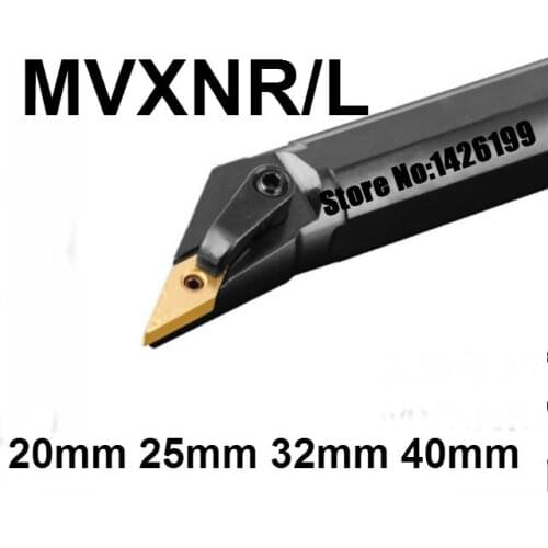 1PCS S20R-MVXNR16 S25S-MVXNR16 S32T-MVXNR16 S40T-MVXNR16 MVXNL16 20mm-40mm CNC Internal Turning tools