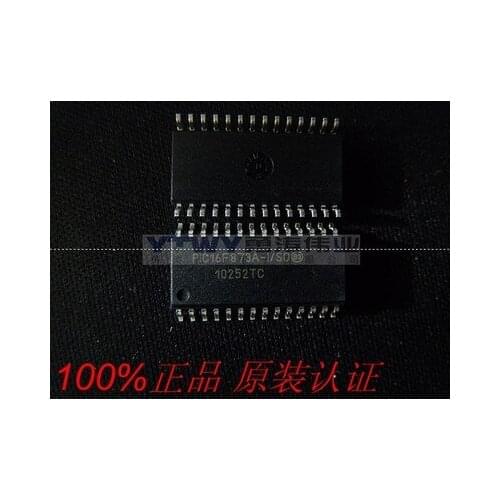 10PCS PIC16F873A-I/SO SOP28 PIC16F873A-ISO SOP-28 PIC16F873A PIC16F873 16F873 Microcontroller New and original