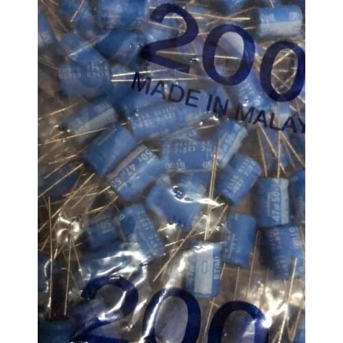 100% orginal and new 50V47UF NICHICON BT 50V 47UF 125˚ 8X12MM MADE IN MALAYSIA best qualtiy