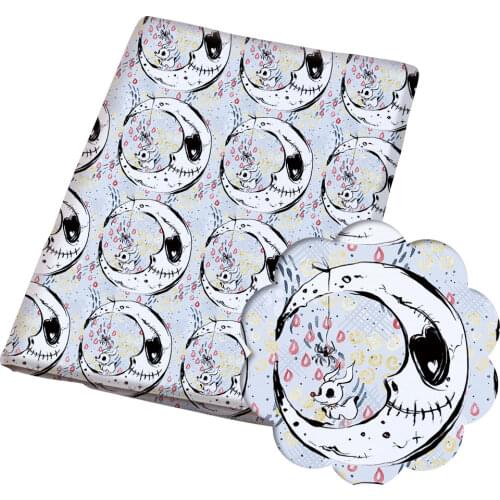 50*140Cm Cartoons Patroon Polyester Katoen Patchwor Gedrukt Voor Tissue Kids Home Textiel Voor Naaien Pop Jurk gordijn