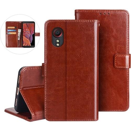 For Samsung Galaxy Xcover 5 Case 5.3 inch Leather Case On For Coque Samsung Xcover5 Magnetic Flip Wallet Cover Phone Case Fundas