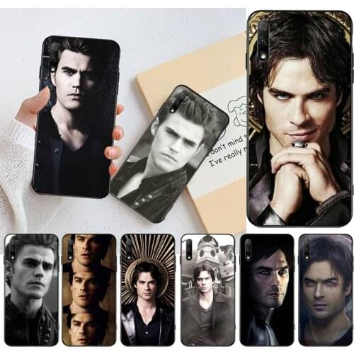 YJZFDYRM The Vampire Diaries Stefan Damon Salvatore Customer Phone Case For Huawei Nova 6se 7 7pro 7se honor 7A 8A 7C Prime2019