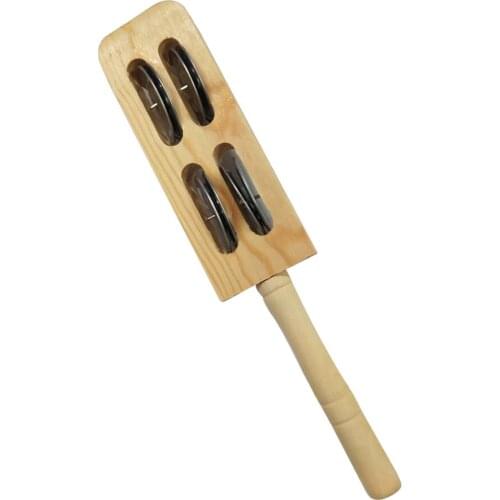 Kids Handbells Hand Shaker Bells Rattles Toys Percussion Toys Gift