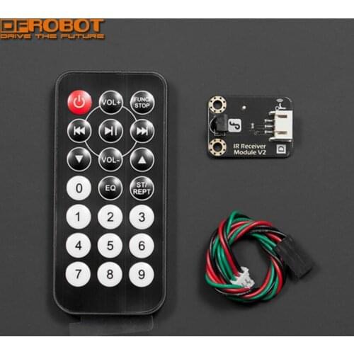 DFRobot IR Infrared remote control kit with Receiver Module sensor for Arduino Uno Leonardo intelligent home appliances