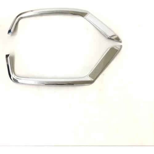 For Mazda CX-5 CX5 2017 2018 ABS Chromium Styling Car Front Rear Fog Light Lamp Cover Trim Reflector Garnish Shade Frame