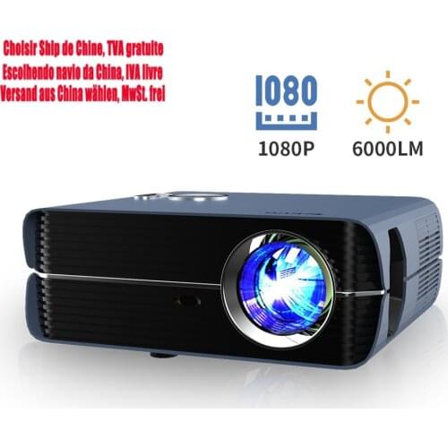 Home Projector 7200 Lumens Wireless Airplay Beamer Home Theater 900DAB Freeshipping Full Hd 1080P Projector For Mobile Phone