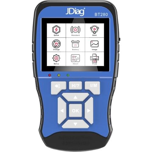 JDiag BT280 Universal Battery Tester OBD2 Car Diagnostic Tools