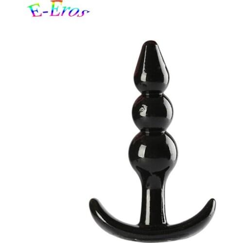 ORISSI Men Women Butt Plug Jelly Anal Toys Real Skin Feeling Adult Sex Toys Sex Products Anal Plug For Couple