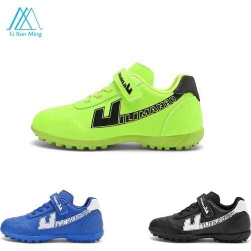 Summer New Professional Non-slip Anti-collision Breathable Ultra-light Low-top Boys And Girls Outdoor Training Football Shoes