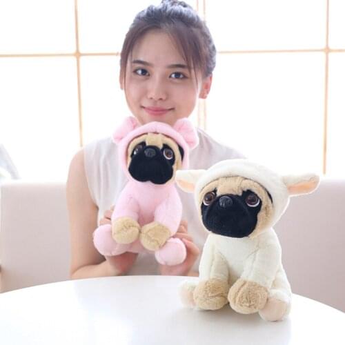 Kawaii Puppy Stuffed Toys Cute Simulation Dog Plush Toys Stuffed Doll Kids Baby Toys Plush Animals Baby Birthday Gift Kids Toys