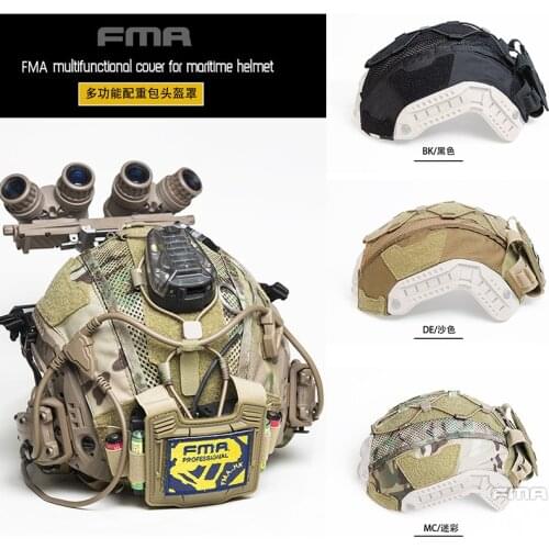 A Multifunctional Tactical Helmet Counterweight Kit Maritime Tactical Hood FMA