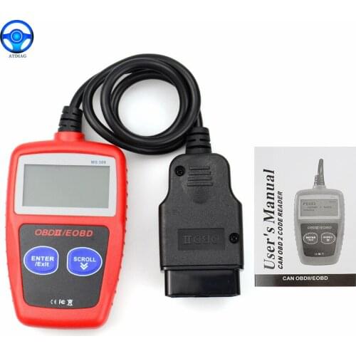 MS309 OBD2 Scanner Code Reader Car MS 309 Auto Diagnostic Tool OBD 2 Car Diagnostic Engine Better Than ELM327