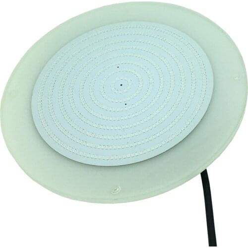 Super Bright Underwater Pool Light 42W RGB Synchronized Wall Mounted Round Resin Filled DC12V