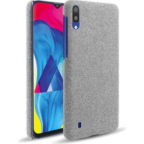 Cloth Cases For Samsung M01 Case Slim Retro Cloth Hard Phone Cover for Samsung Galaxy M01 M 01 SM-M015F/DS 5.7'' Coque Capa
