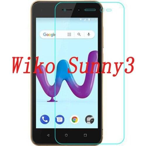 10pcs/lot Tempered Glass Original 9H High Quality Explosion-proof Protective Film Screen Protector for Wiko Sunny 3