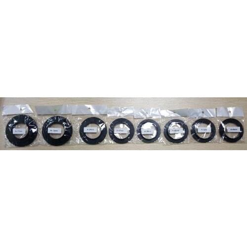 10 Pieces Metal Camera Macro Lens Reverse Adapter for Nikon AI to 49mm 52mm 55mm 58mm 62mm 67mm 72mm 77mm Caliber Mount