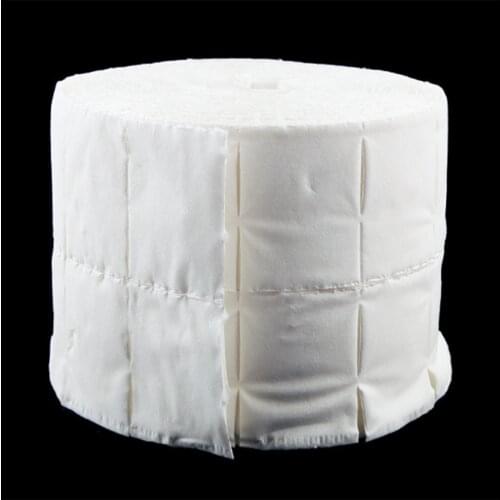 300pcs/500pcs Cotton Nail Wipes Gel Nail Polish Remover Soft UV LED Gel Varnish Dust Cleaning Lint Free Nails Paper Pads Napkins