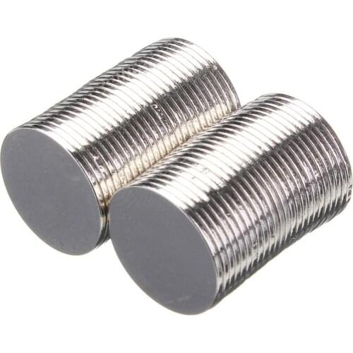 50% Hot Sale 50Pcs 15x1mm N50 Super Strong Round Disc Blocks Rare Earth Neodymium Magnets