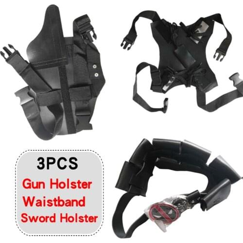 Halloween Anime Costumes Carnival Death Waiters Adults Children Death Service The Full Sets Sword Holster Belt