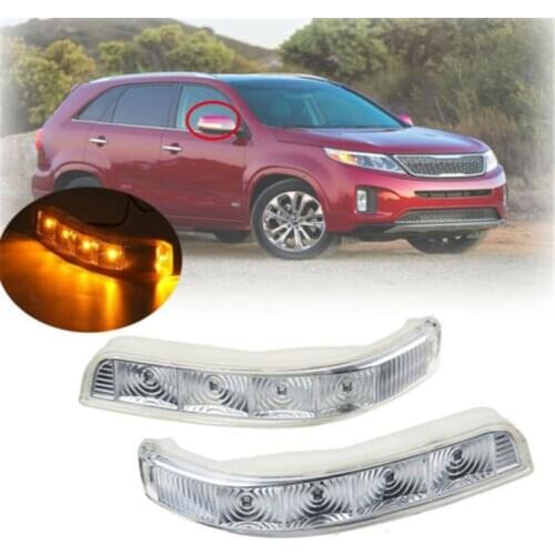 Car Rearview Side Mirror LED Turn Signal Lights Side Wing Reversing Indicator Lamp For Kia Sorento XM 2009-2014 876232P000