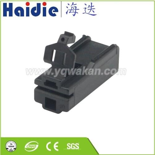 Free shipping 5sets 1pin 6.3mm automotive electrical plastic housing plug wiring harness cable connector HD0115Y-6.3-21